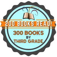300 Books By Third Grade 200 Books Badge