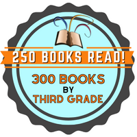 300 Books By Third Grade 250 Books Badge